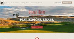 Desktop Screenshot of dismalriver.com