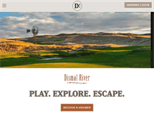 Tablet Screenshot of dismalriver.com